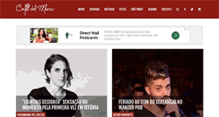 Desktop Screenshot of cafedelmarco.com.br